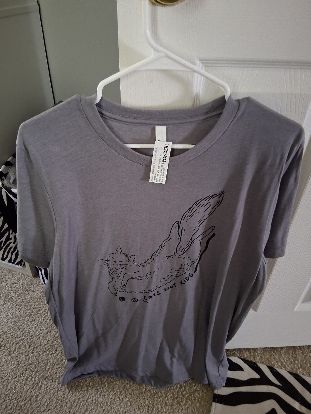 Men's Cats Not Kids t-shirt